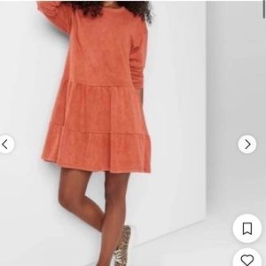 Wild Fable Burnt Orange Tunic Dress
